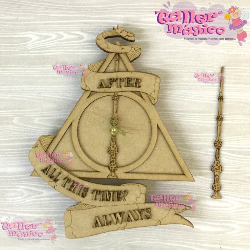RELOJ HARRY POTTER RELIQUIAS