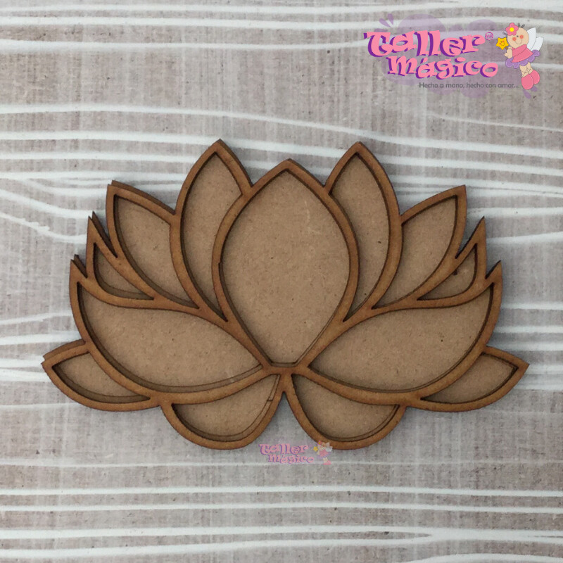 FLOR DE LOTO VITRAL