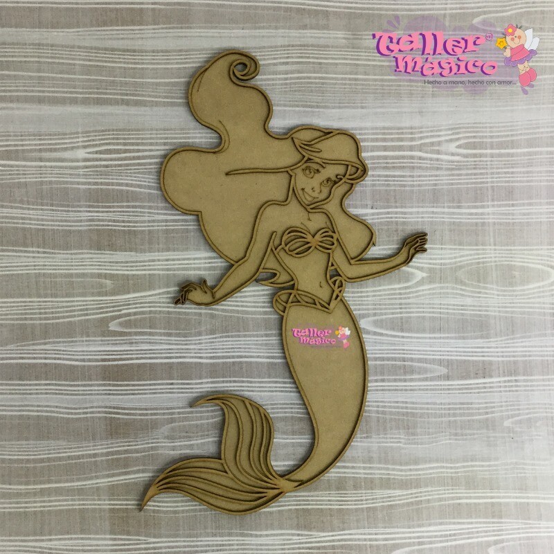 SIRENITA ARIEL VITRAL