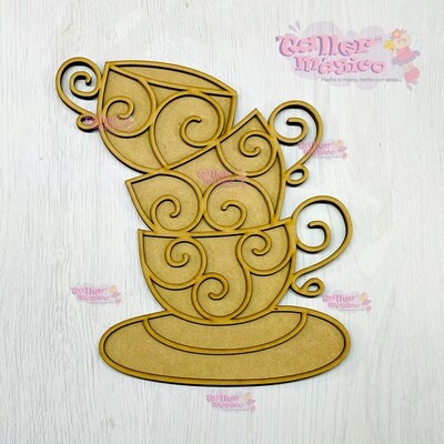 TAZAS APILADAS COLOCHO