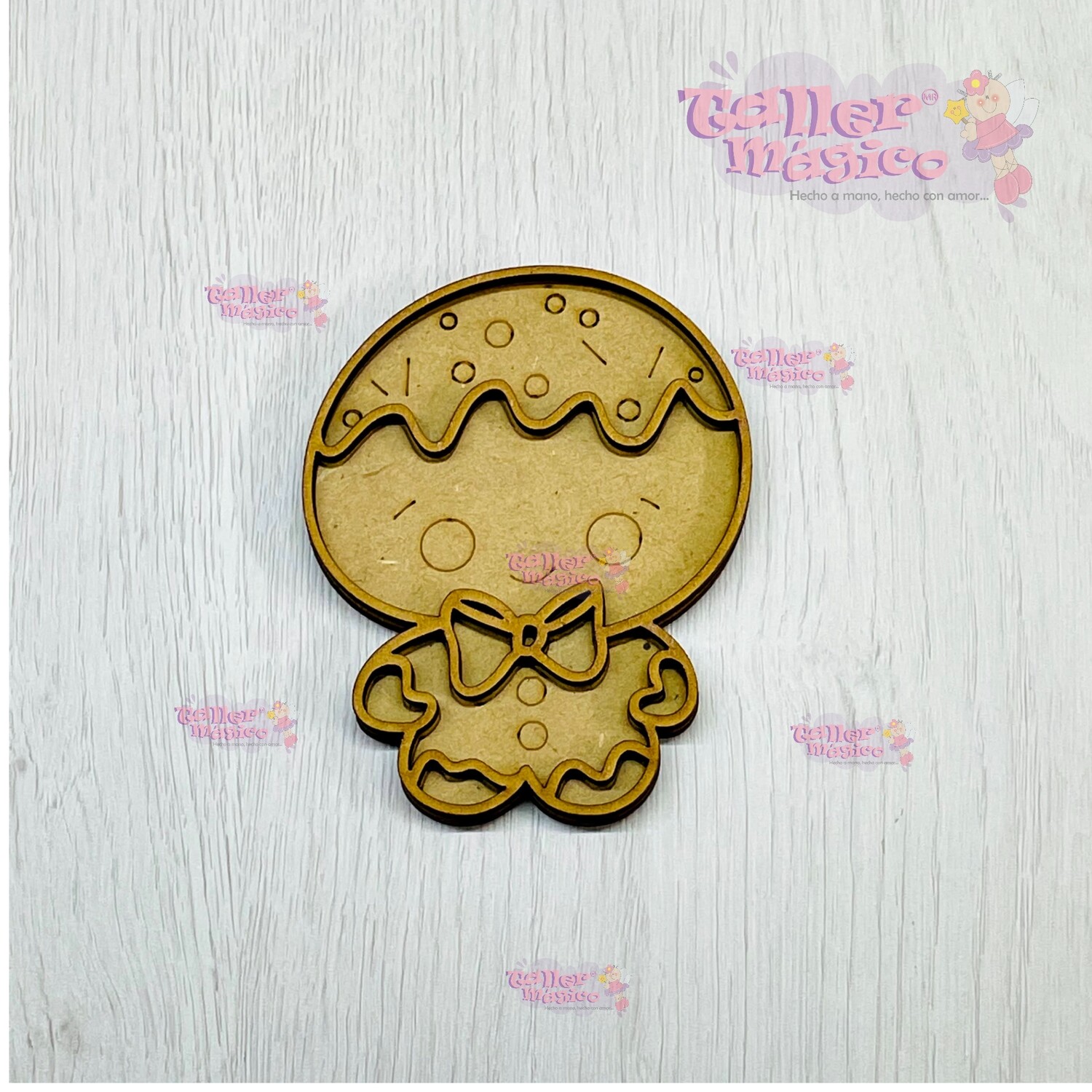 GALLETITO MOÑO VITRAL