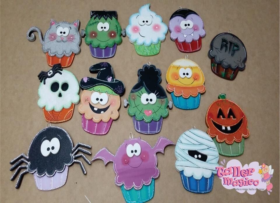 CUP CAKES HALLOWEEN
