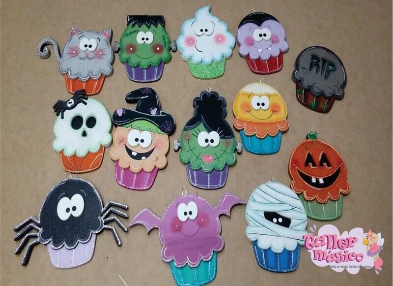 CUP CAKES HALLOWEEN