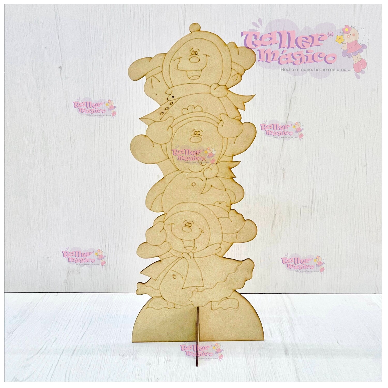 TORRE MUÑECOS Y GALLETAS