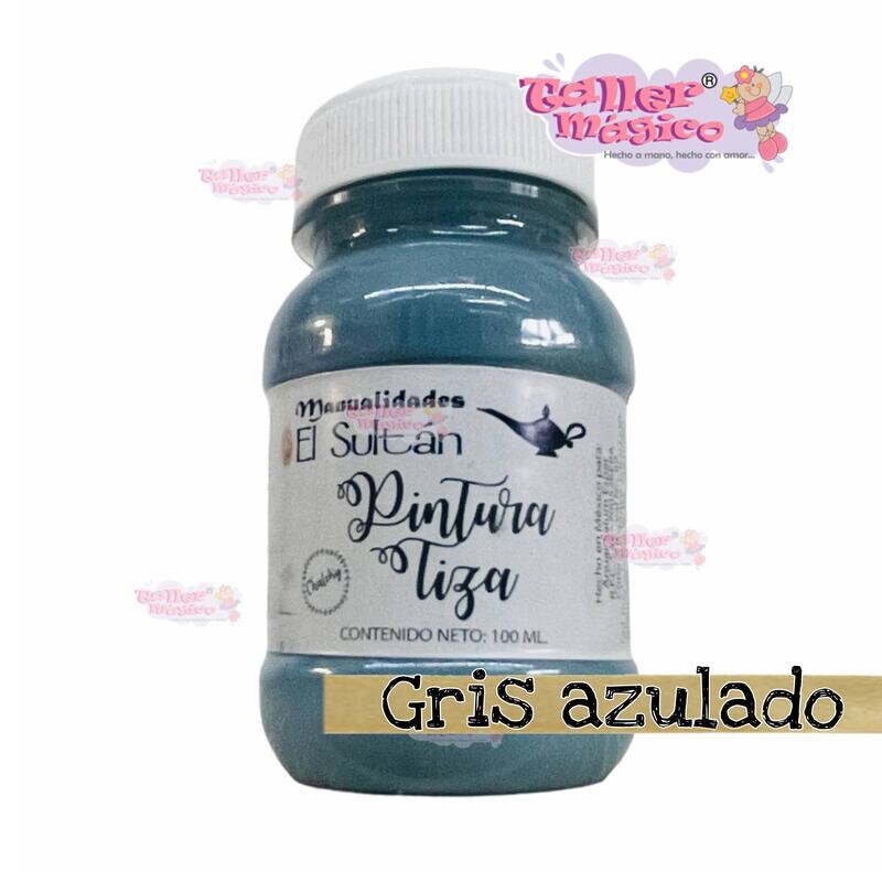 TIZA GRIS AZULADO 100ML