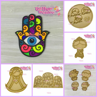 VITRAL EN MADERA