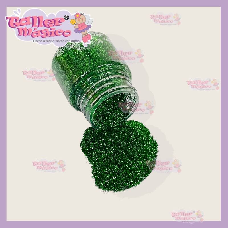 POLVO DE HADAS VERDE NAVIDAD