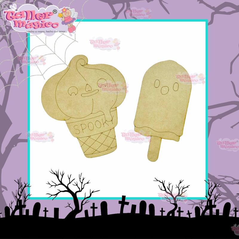 HELADO Y PALETA SPOOKY