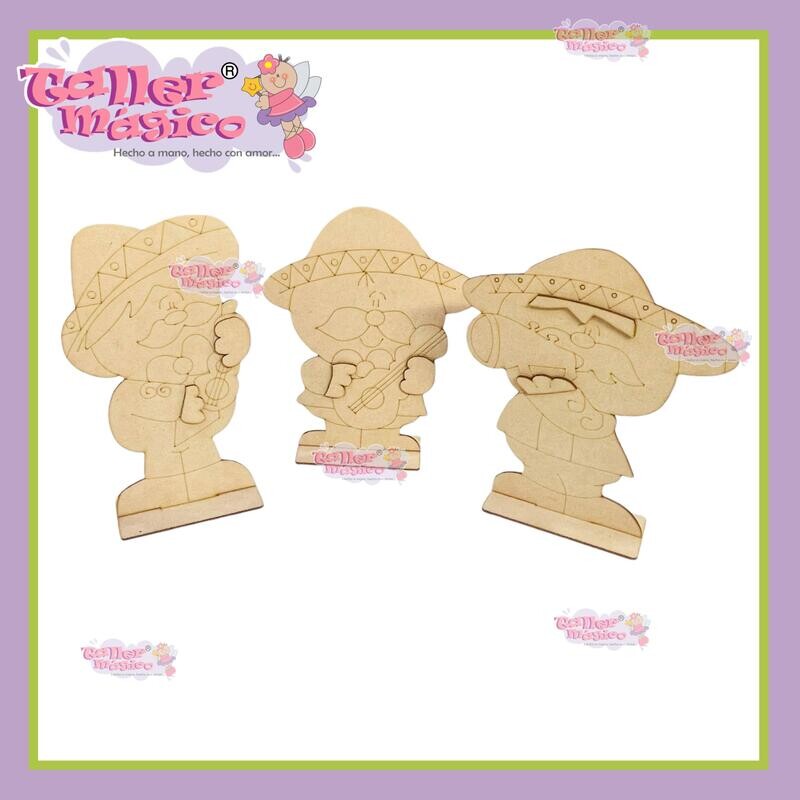 TRIO MARIACHIS 20CM