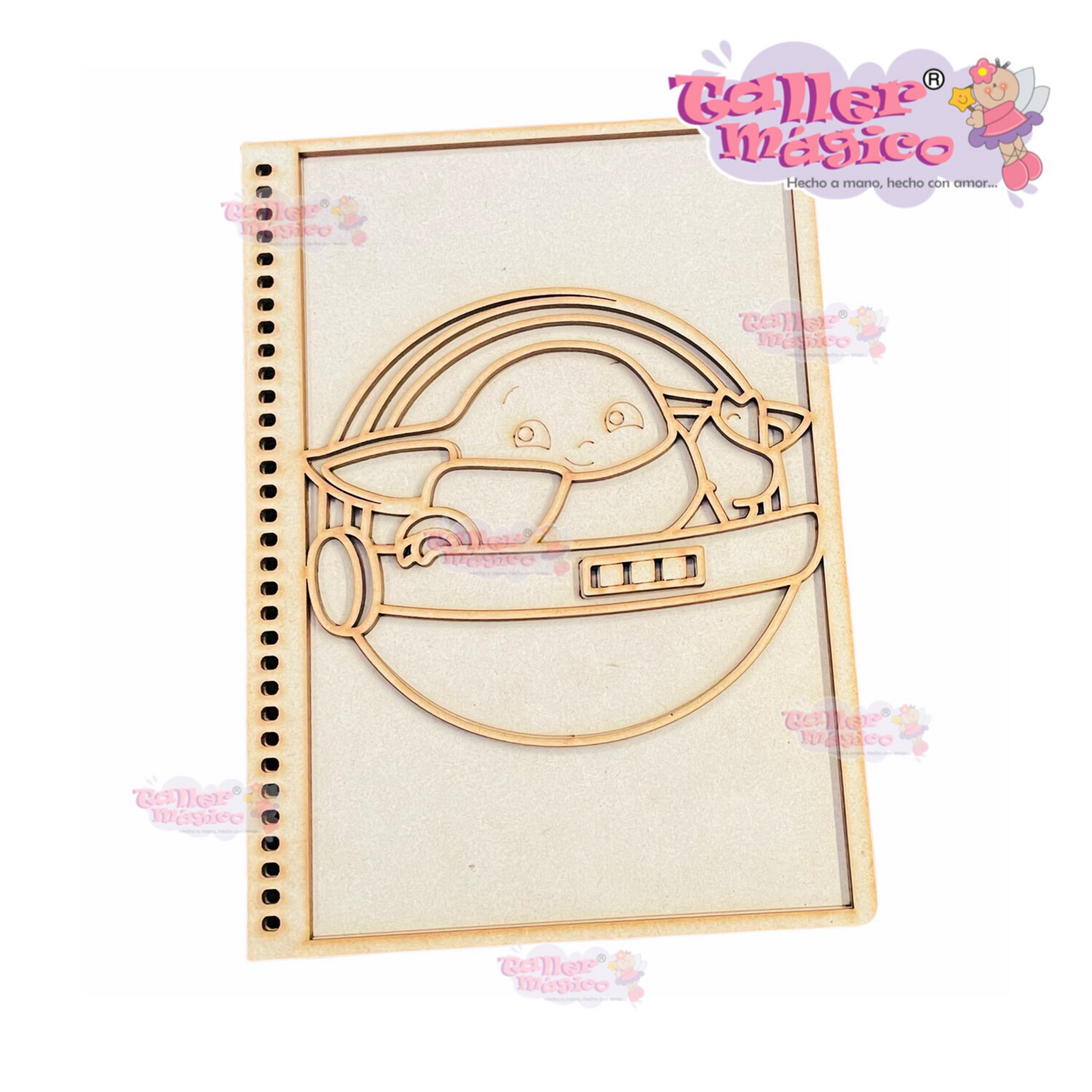 LIBRETA BABY YODA #1