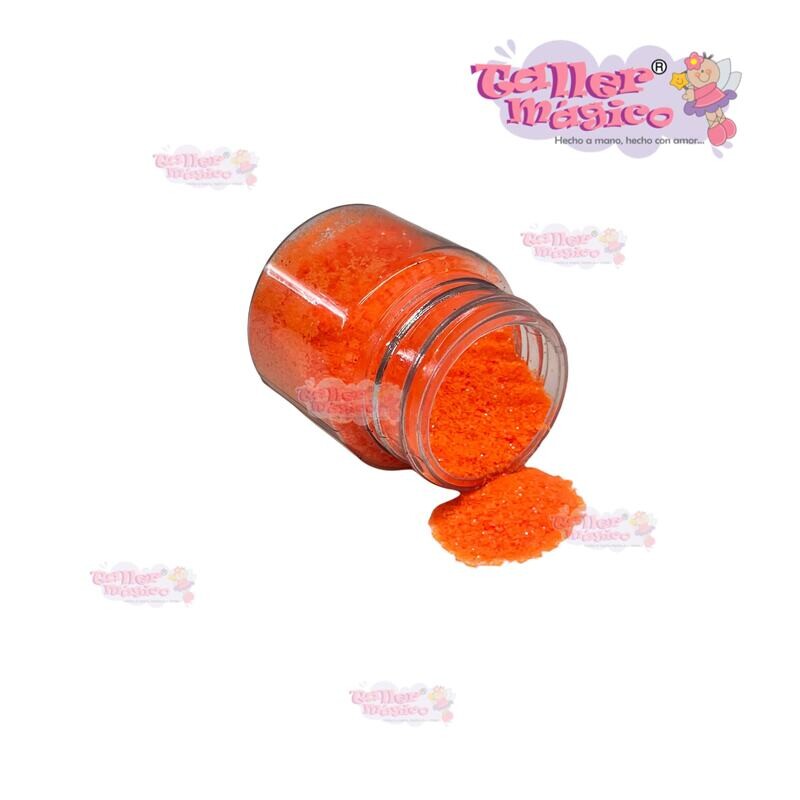 POLVO DE HADAS NARANJA NEON