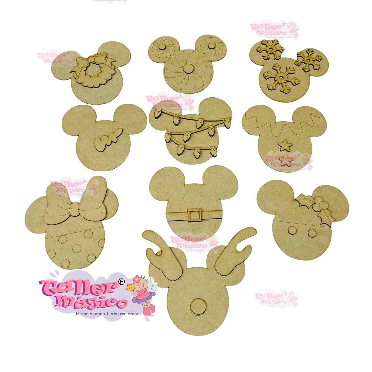 ESFERAS NAVIDEÑAS MICKEY
