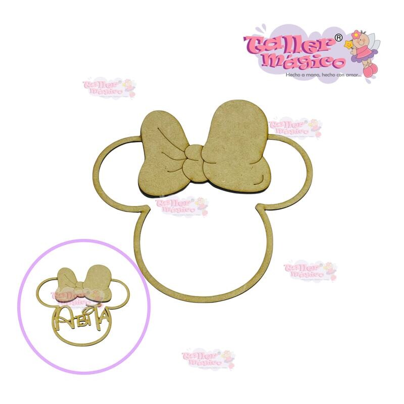 ESFERA MINNIE MOÑO 15CM