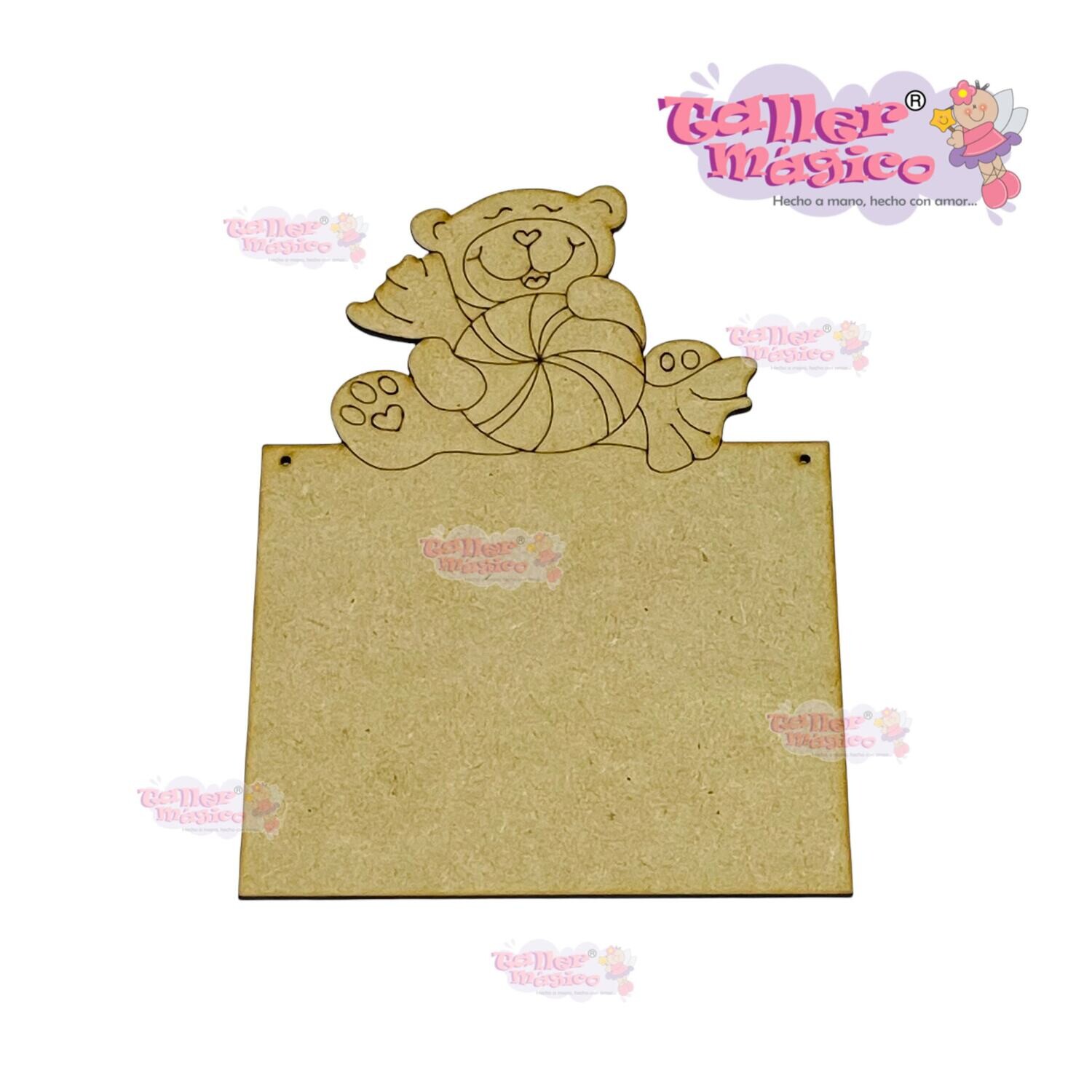 PORTA NOTAS OSITO CARAMELO