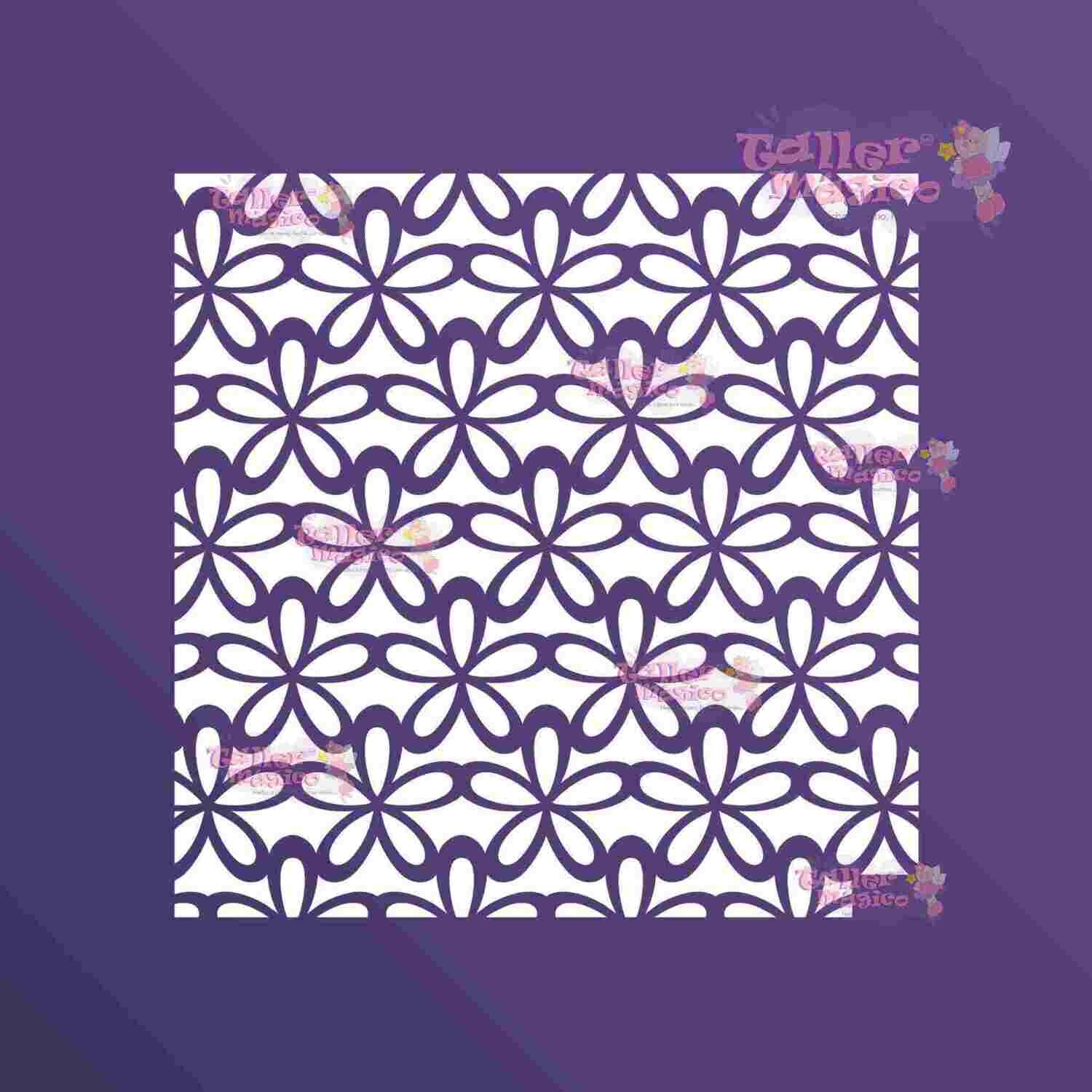 TEXTURA FLORAL 13X13 118