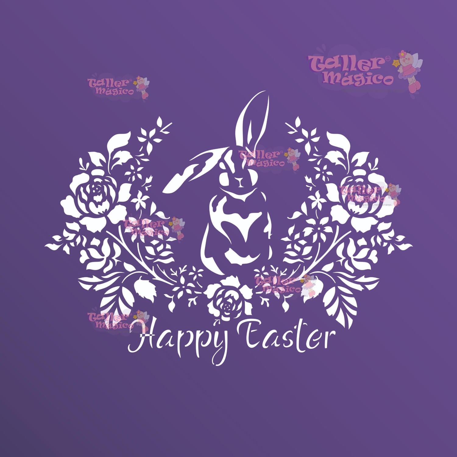 HAPPY EASTER 20X25 493