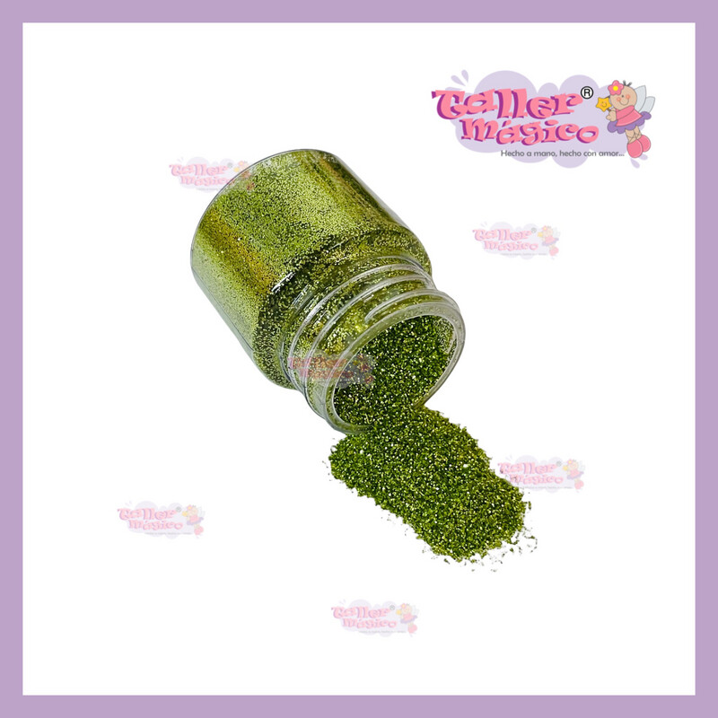 POLVO DE HADAS VERDE LIMÓN