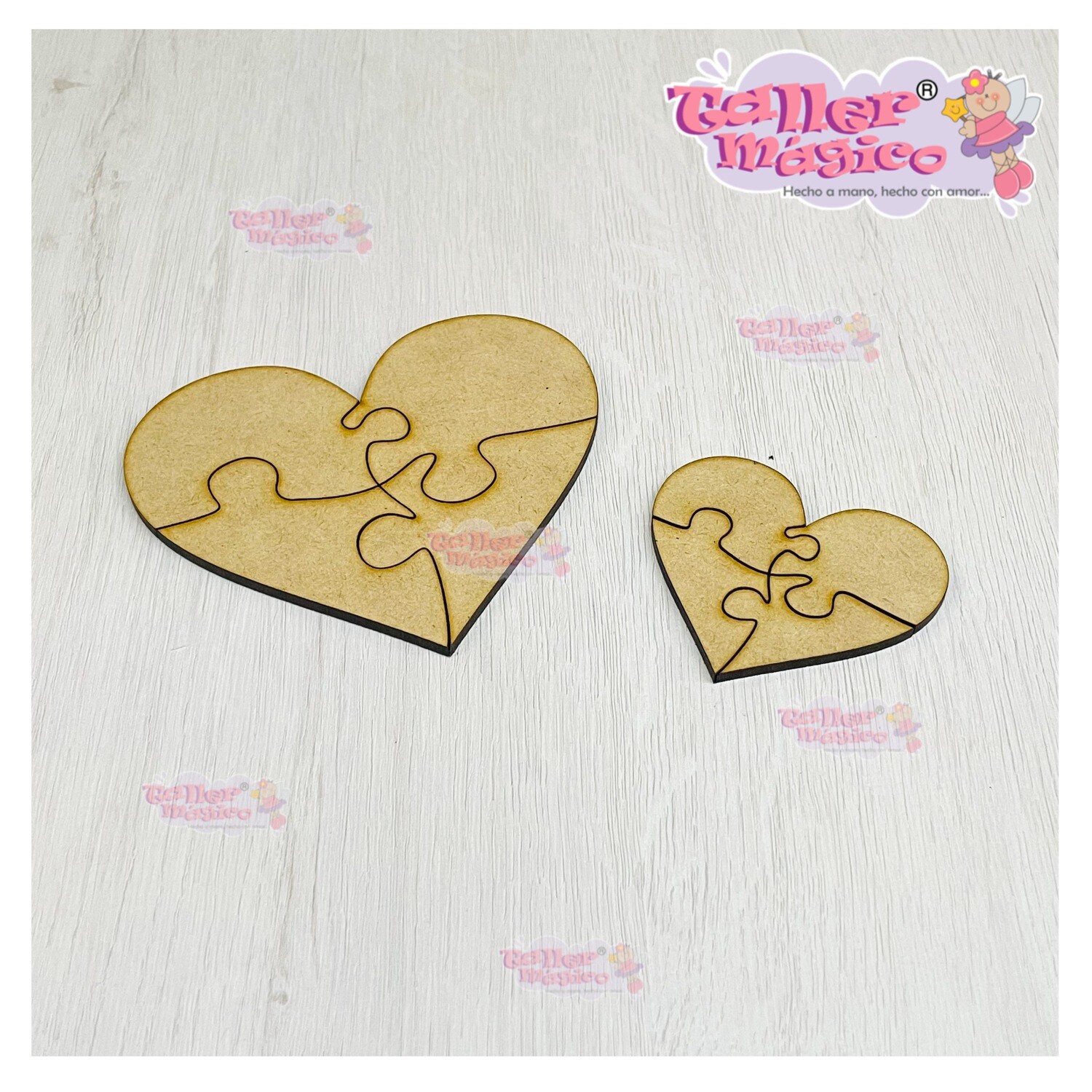 CORAZONES ROMPECABEZAS