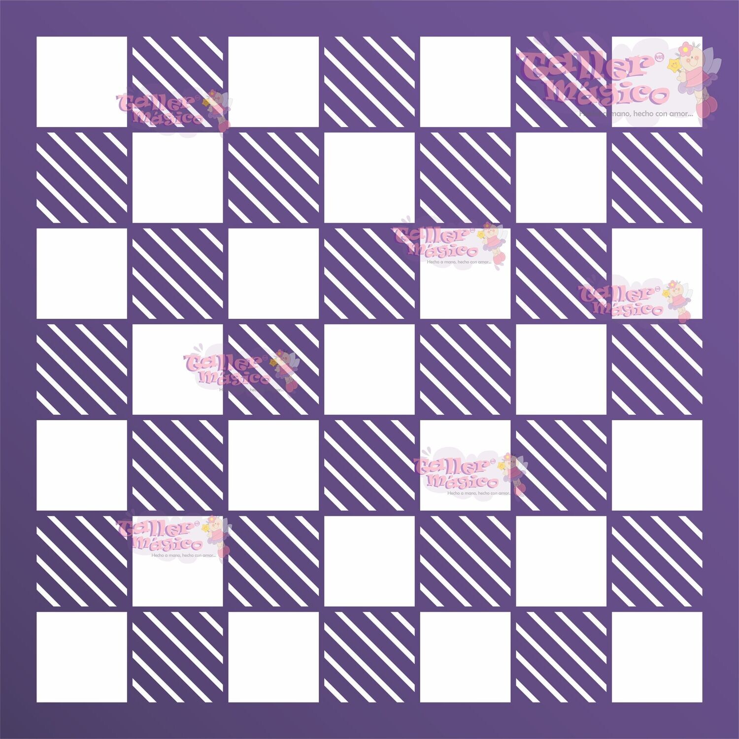 BUFFALO PLAID 4CM 30X30
