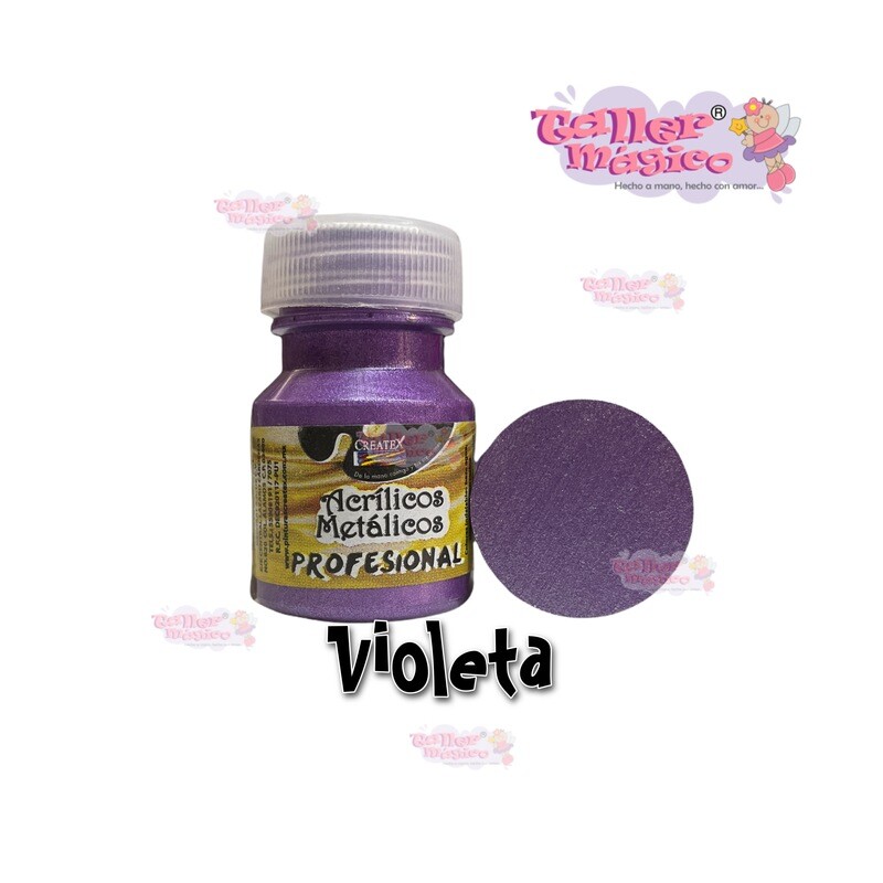 PINTURA METALICA TONO VIOLETA