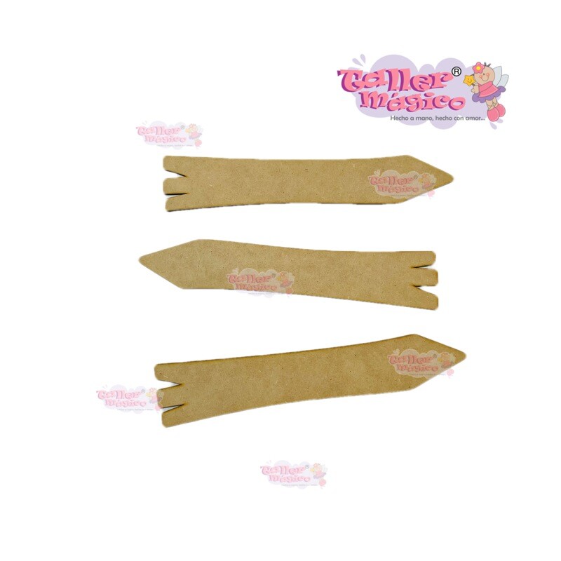 TRIO FLECHAS RUSTICAS