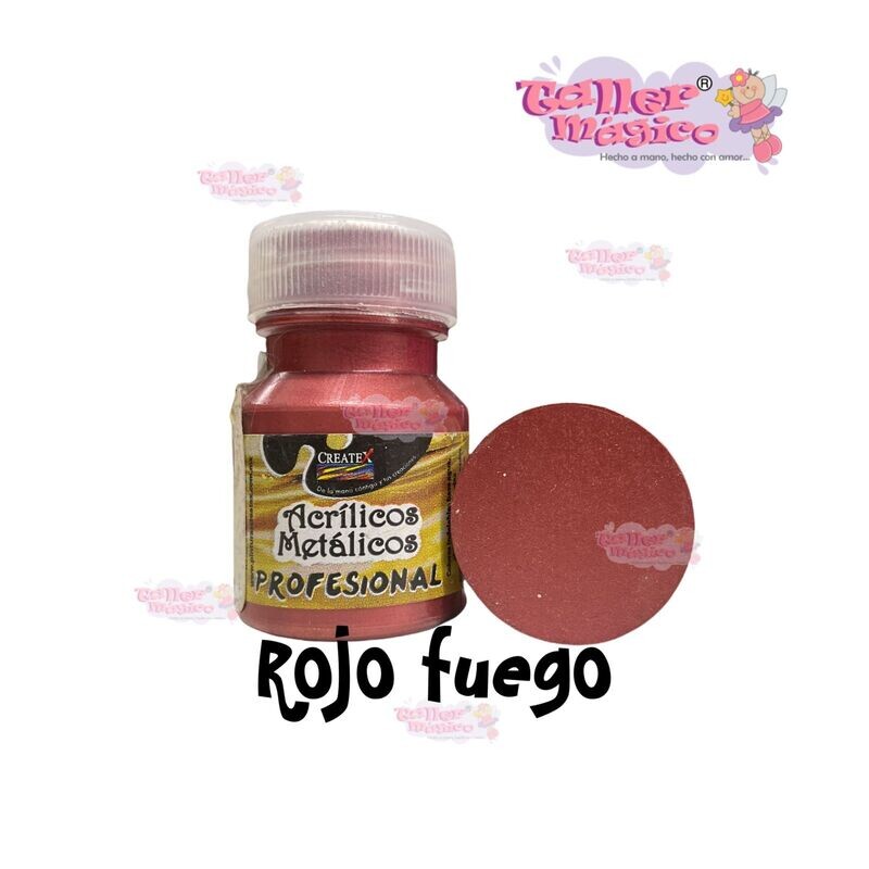 METALICA ROJO FUEGO