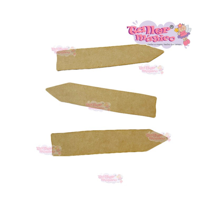 TRIO FLECHAS LISAS