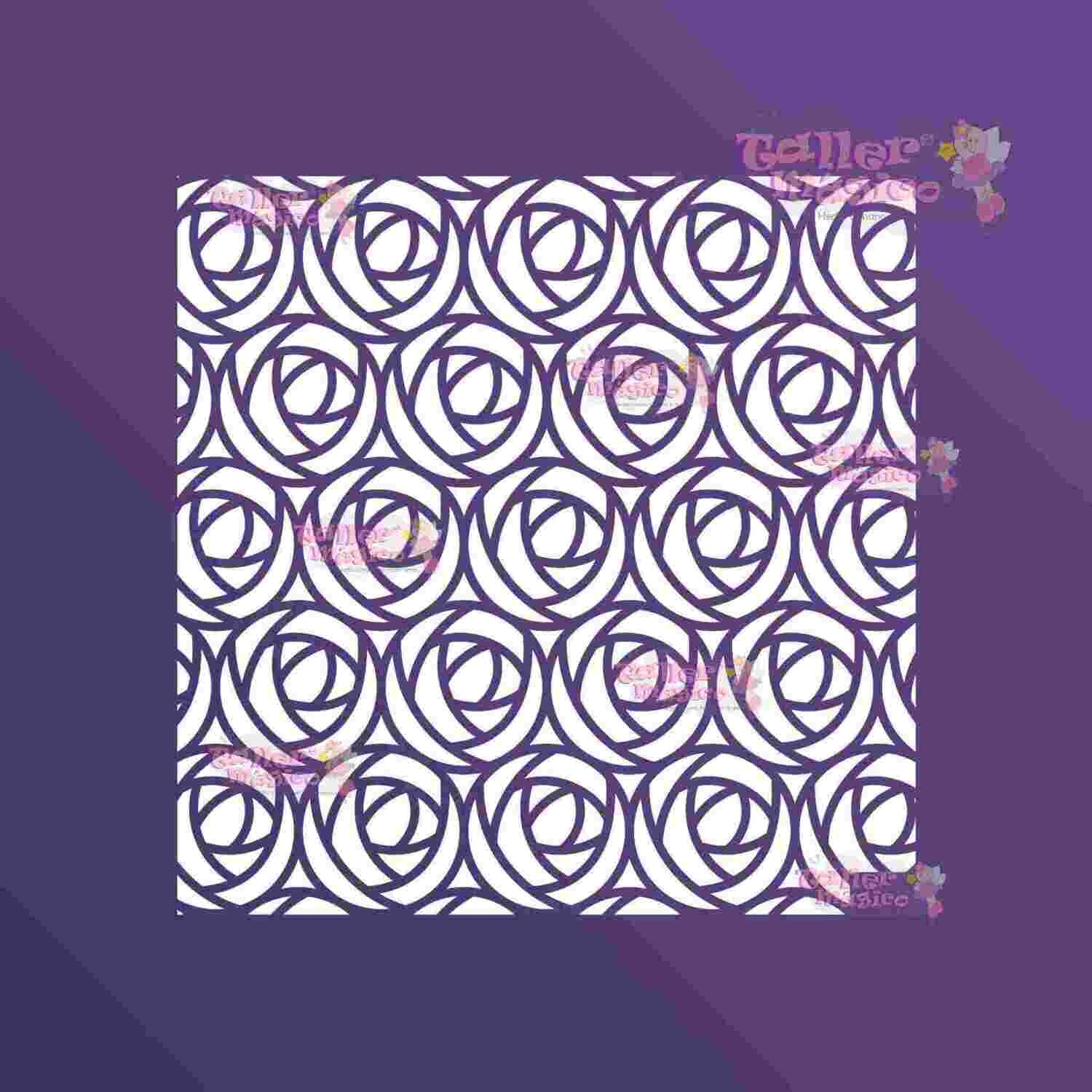TEXTURA ROSAS 15X15 STSM147