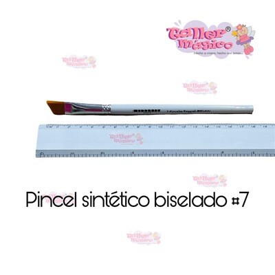 PINCEL SINTETICO BISELADO #7