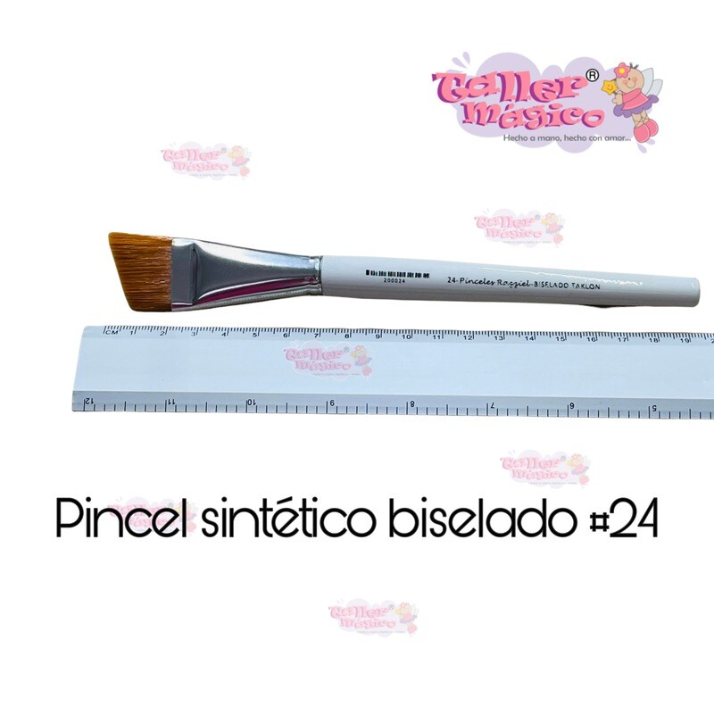 PINCEL SINTETICO BISELADO #24