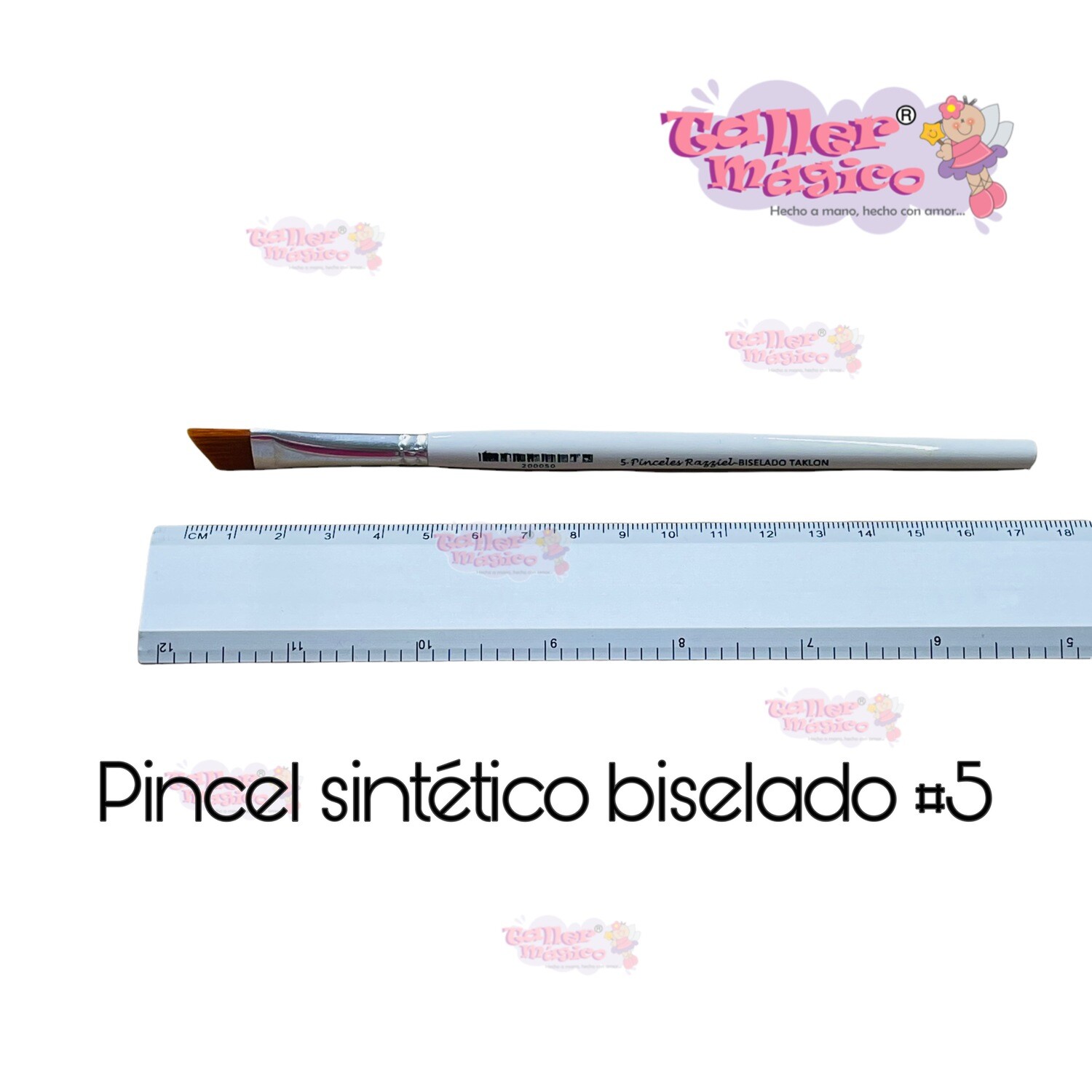 PINCEL SINTETICO BISELADO #5
