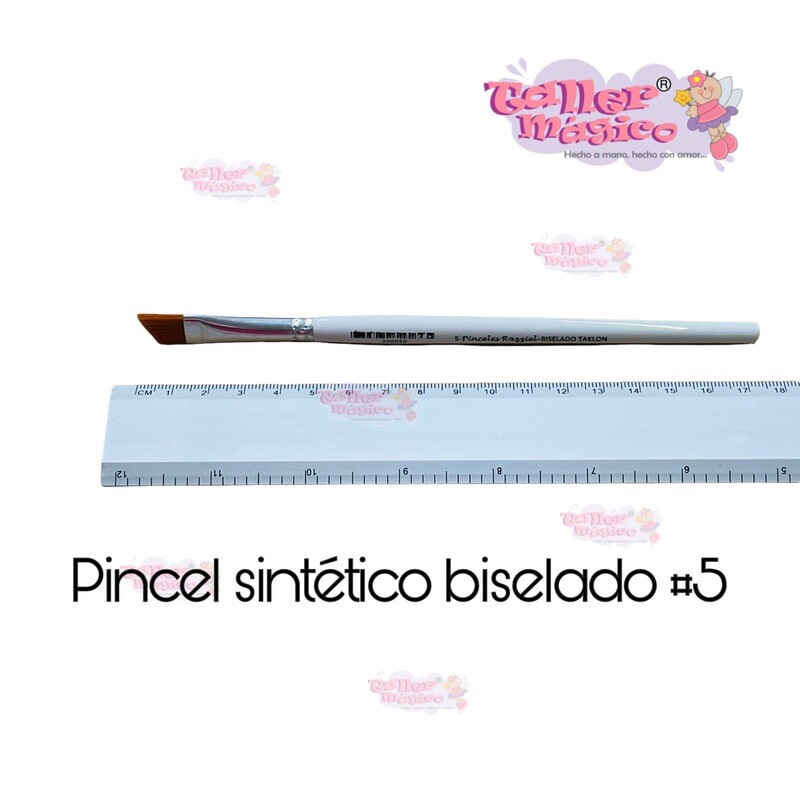 PINCEL SINTETICO BISELADO #5