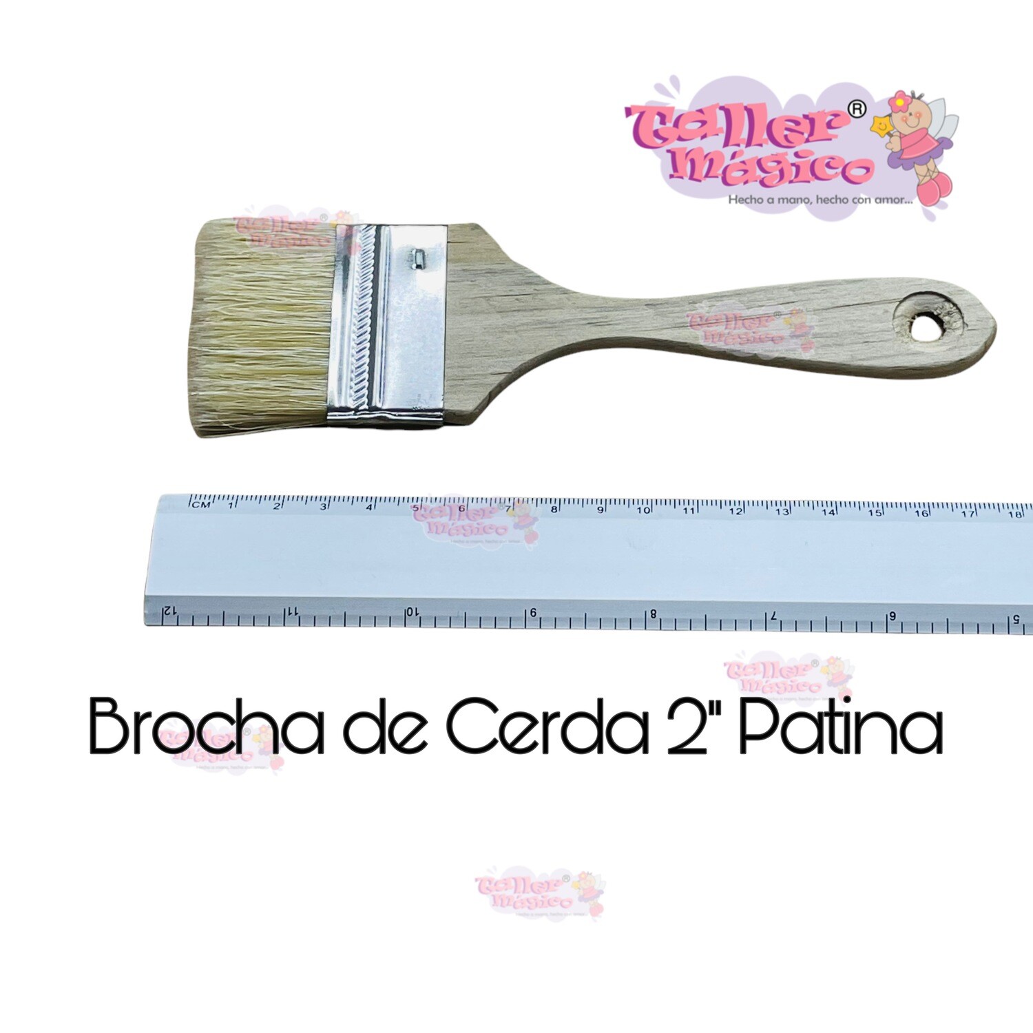BROCHA DE CERDA 2&quot; PATINA