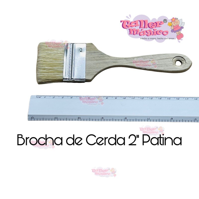 BROCHA DE CERDA 2&quot; PATINA