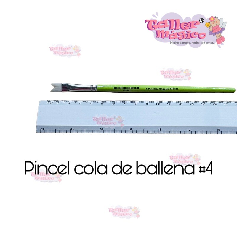 PINCEL COLA DE BALLENA #4