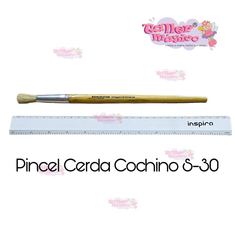 CERDA DE COCHINO S-30 OXIDADO