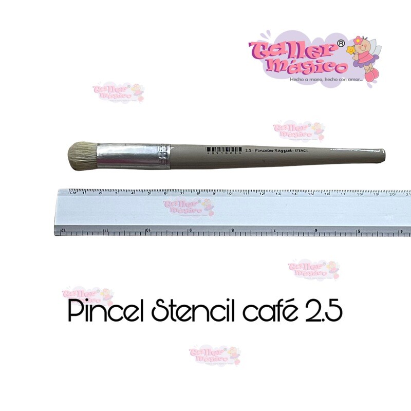 PINCEL STENCIL CAFE #2.5