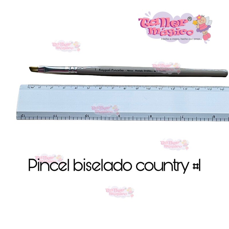 PINCEL BISELADO COUNTRY #1