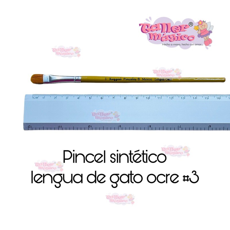 LENGUA DE GATO MANGO OCRE #3