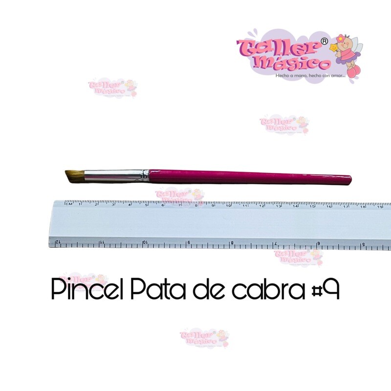 PINCEL PATA DE CABRA # 9