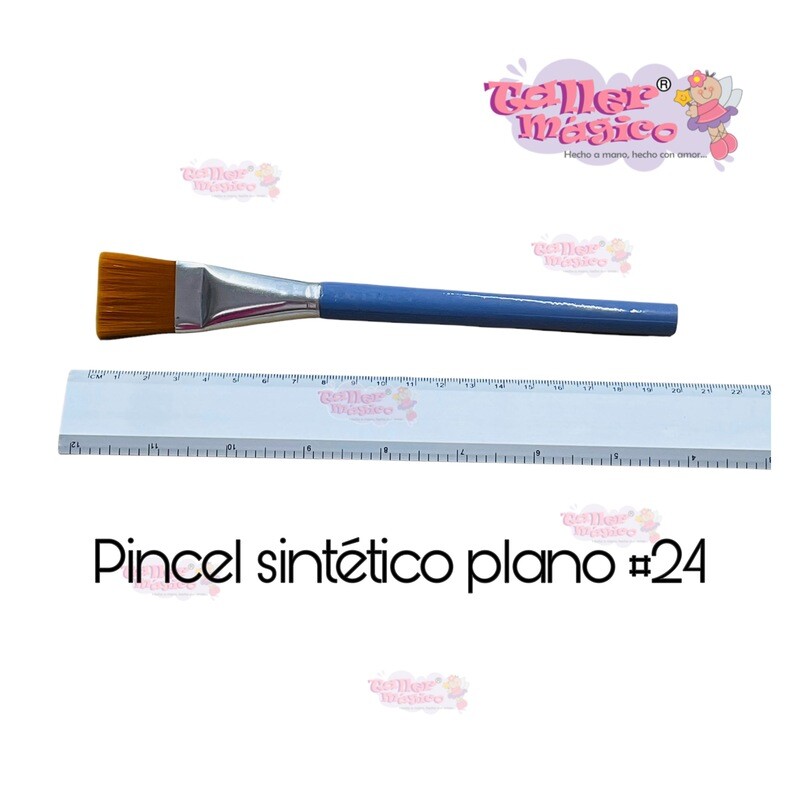 PINCEL SINTETICO PLANO # 24