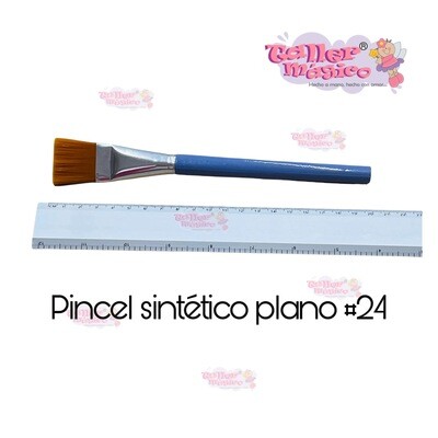 PINCEL SINTETICO PLANO # 24