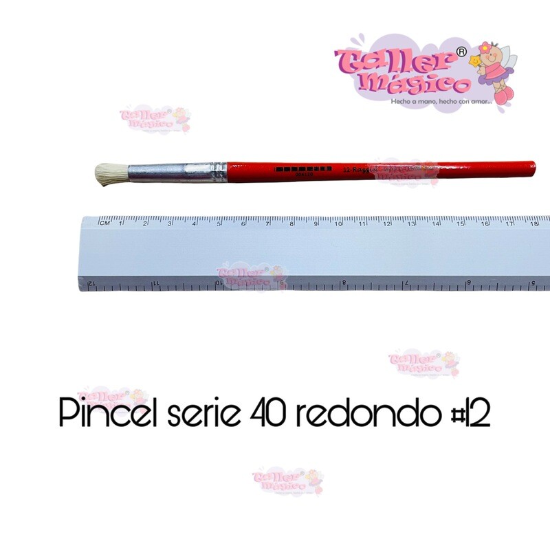 PINCEL SERIE 40 REDONDO DE CERDA