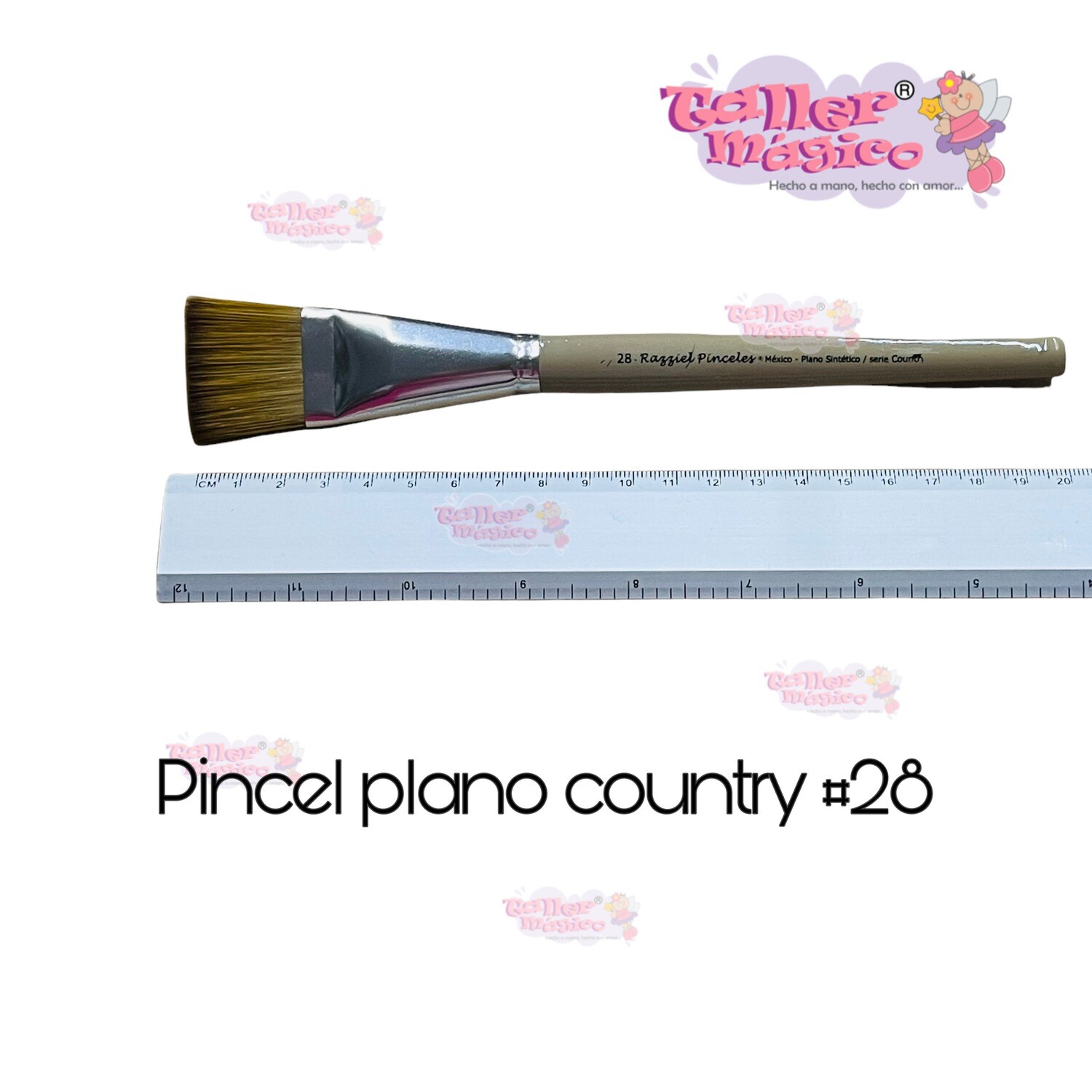 PINCEL PLANO COUNTRY #28