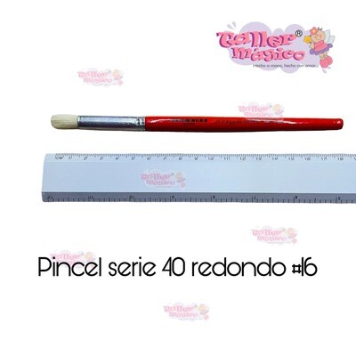 PINCEL SERIE 40 REDONDO #16 CERDA