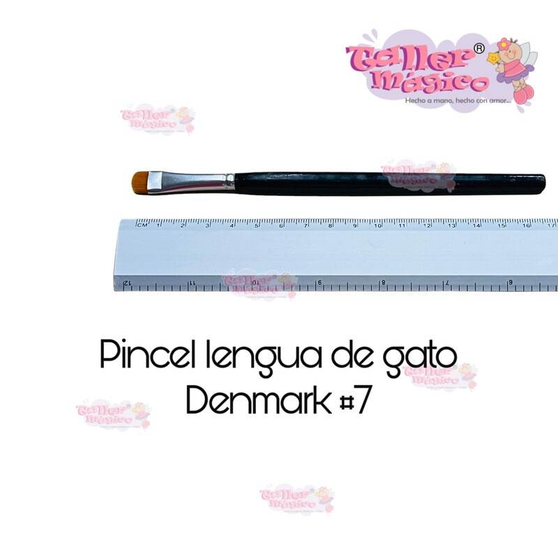 PINCEL LENGUA DE GATO DENMARK #7 PINCEL LENGUA DE GATO DENMARK #7