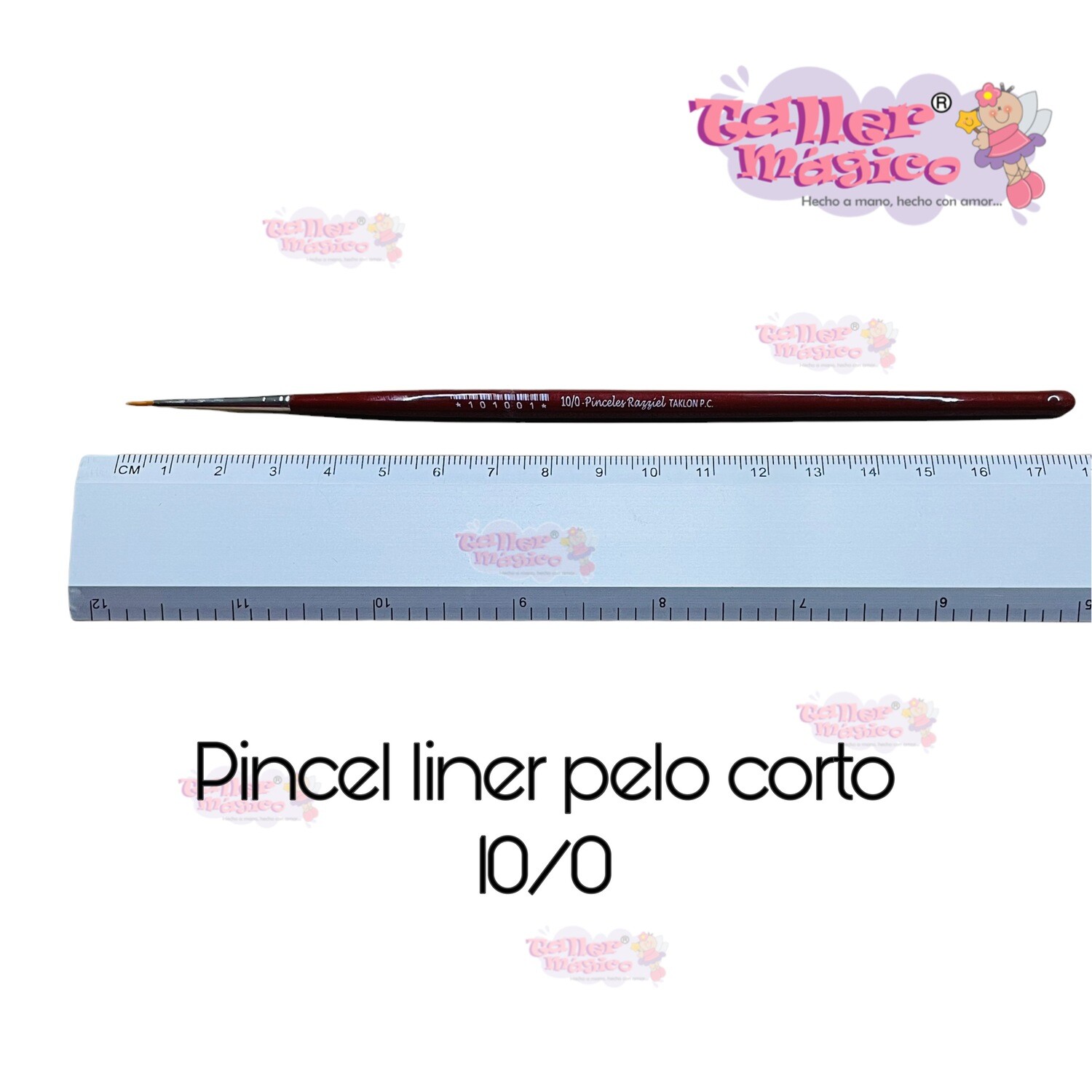 PINCEL LINER SINTETICO PELO CORTO 10/0