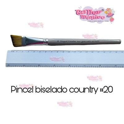 PINCEL BISELADO COUNTRY #20