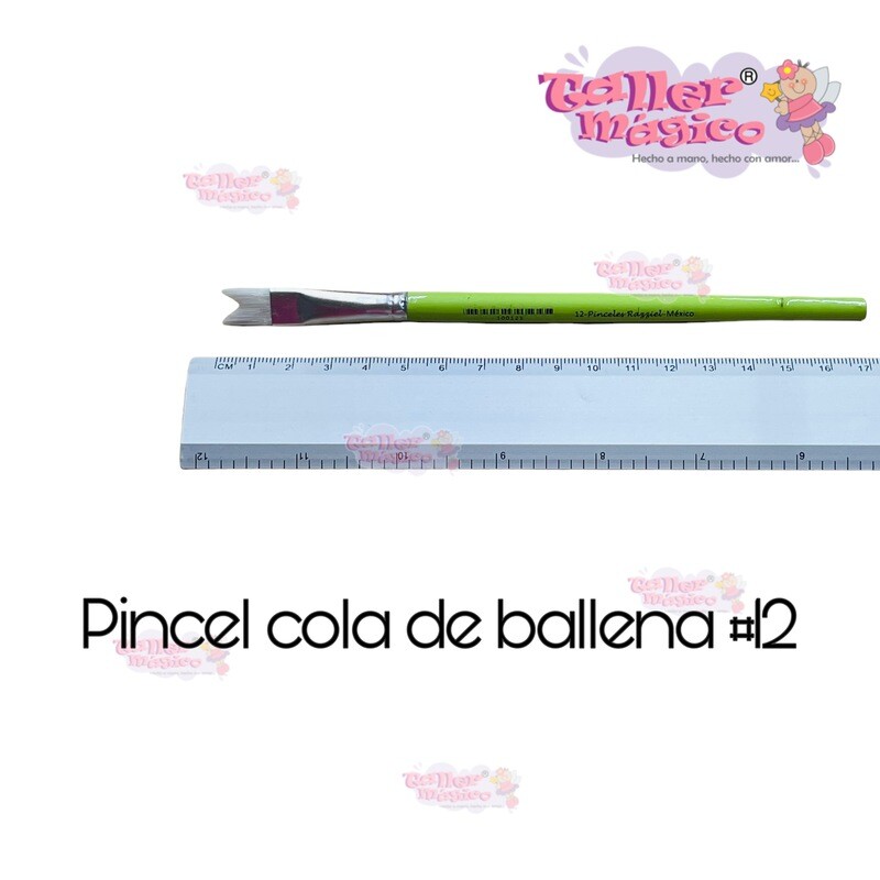 PINCEL COLA DE BALLENA #12