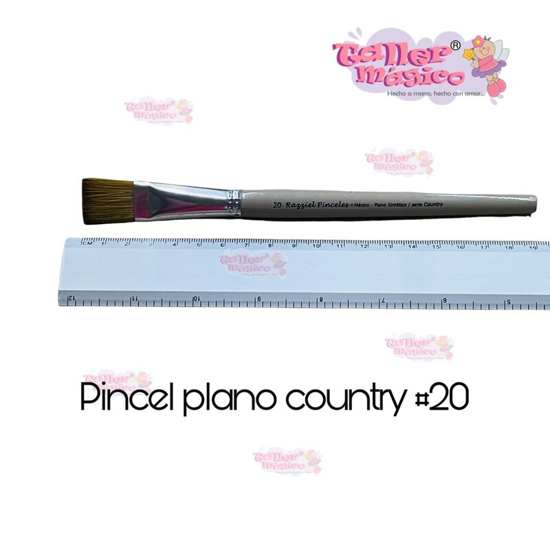 PINCEL PLANO COUNTRY #20